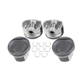 DNJ P932.40 Oversize Piston Set for 2006-2015 / Pontiac, Scion, Toyota/Camry, Corolla, Matrix, RAV4, Solara, tC, Vibe, xB / 2.4L / DOHC / L4 / 16V / 2362cc, 2398cc / 2AZFE