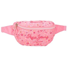 Pepe Jeans Alenka School Pencil Case, Perfect Size to Carry in Your Backpack, Briefcase or Joumma Bags Bag, pink, Unit size, Belt bag