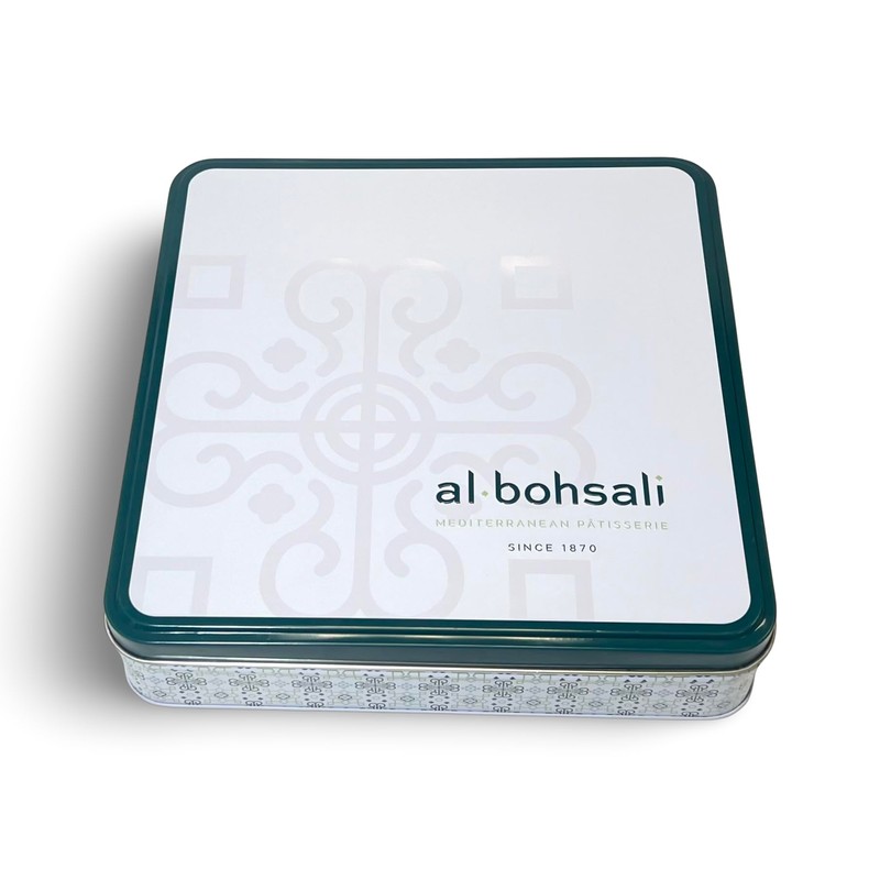 Al Bohsali Maamoul Pistachio Filled Shortbread Cookies 12 Individual Pouches