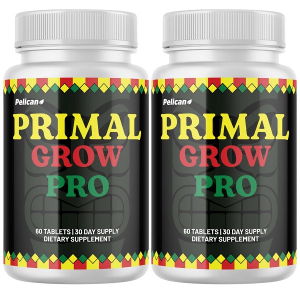 Pelican Vitamins Primal Grow Pro- Men's Health & Bodybuilding- 2