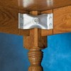 1-1/2" x 3" Kerf Mount Corner Bracket, Set of 4