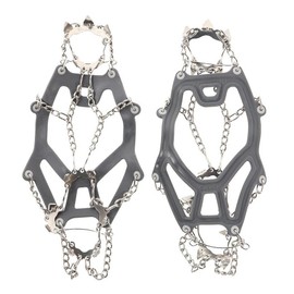 Camp Ice Master Light Grey - Lightweight Compact Steel Grödel, Size L - Colour Grey - Light Blue