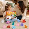 Teeanzo Advent Calendar ABC Animal Alphabet Matching Toddler Learning Toy