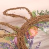 Bunny Egg Easter Wreath Simulation Lavender Wreath Decoration for Door