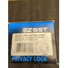 EZ-Set EzSet privacy lock model bp-102tba-us26 us-26 bright chrome 2-3/8