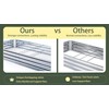 FOYUEE Galvanized Raised Garden Beds for Vegetables Large Metal Planter