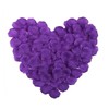 RuiChy 1000pcs Silk Artificial Rose Petals for Wedding, Purple