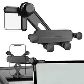 LUNQIN Car Phone Holder Mount for Polestar 2 2022 2023 2024, Polestar 3 2025 MagSafe Magnetic Screen Auto Accessories Navigation Bracket Interior Decoration Mobile Cell Phone Mount