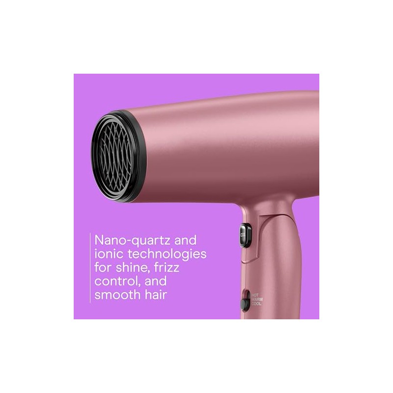 Conair Hair Dryer with Diffuser and Folding Handle