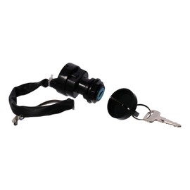 BYOBYO Ignition Key Switch, Switch Replacement Car Accessories Parts for Kawasaki Bayou 220 250 300 400, for Prairie 300 400, for Lakota 300 400