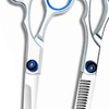 10pcs Hair Cutting Scissors Kit Thinning Trimming Stainless Steel Professional