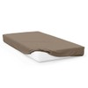 Soleil d'ocre Spannbettlaken Jersey von Baumwolle 160x200 cm Taupe, ECRU,