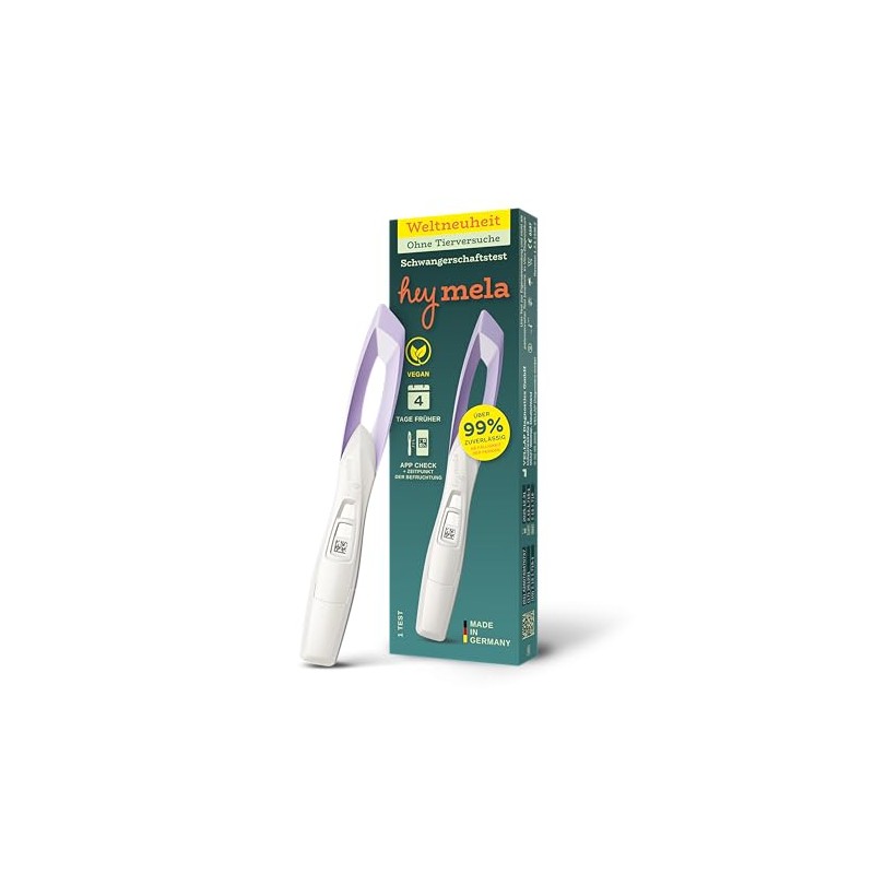 Pregnancy Test, Vegan without Animal Ingredients, Early Test, Over 99%