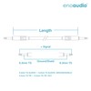enoaudio Mogami 2524 Instrument Cable Neutrik Gold 6.3 mm TS