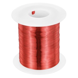 MECCANIXITY 36 AWG Magnet Wire, 36 Gauge Enameled Copper Wire, 1 Lb Magnetic Coil Wire for Transformer, Motor, Electric, 155C(311F)