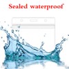 KINGSUM Horizontal Badge Holders Sealable Waterproof Clear Plastic Name Tag