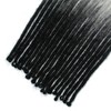 Thin 0.6cm Synthetic Dreadlock Extensions Handmade 24Inch 20 Strands Crochet