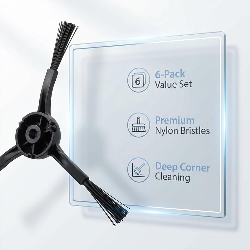 Side Brush Replacement for Roborock Q Revo,S8 S7 MaxV Vacuum