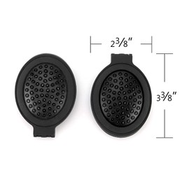 NuAngela Mini Hairbrush, Folding Hair Brush With Mirror Set, Compact Pocket Size, Travel Pop Up Hair Comb, Easy Keep in Purse, Gym Car Bag (2Black)