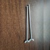 4 Pack Crutches Handle Bolt Mount Replacement 5.5'' Metal Rod