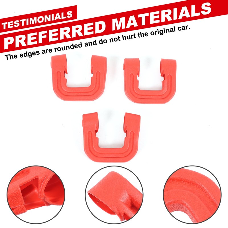 Aotumcer Tow Hook Covers for Hummer EV Accessories Side Tow