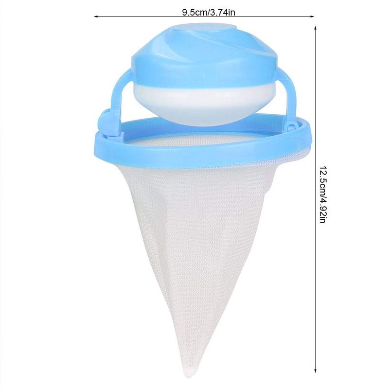 Floating Lint Mesh Bag Pet Hair Collector, Laundry Filter Bag