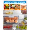 Dynta Bread Box 2 Pack Bread Storage Container Airtight Recording