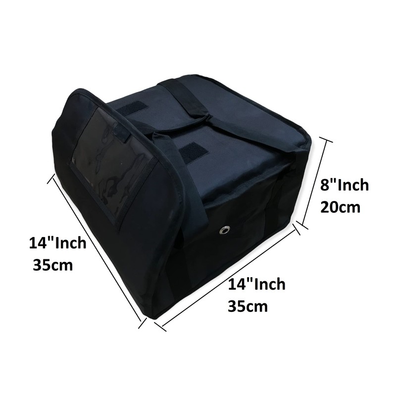 Fully Thermal Insulated Pizza Delivery Bag Hot Food Takeaway Delivery