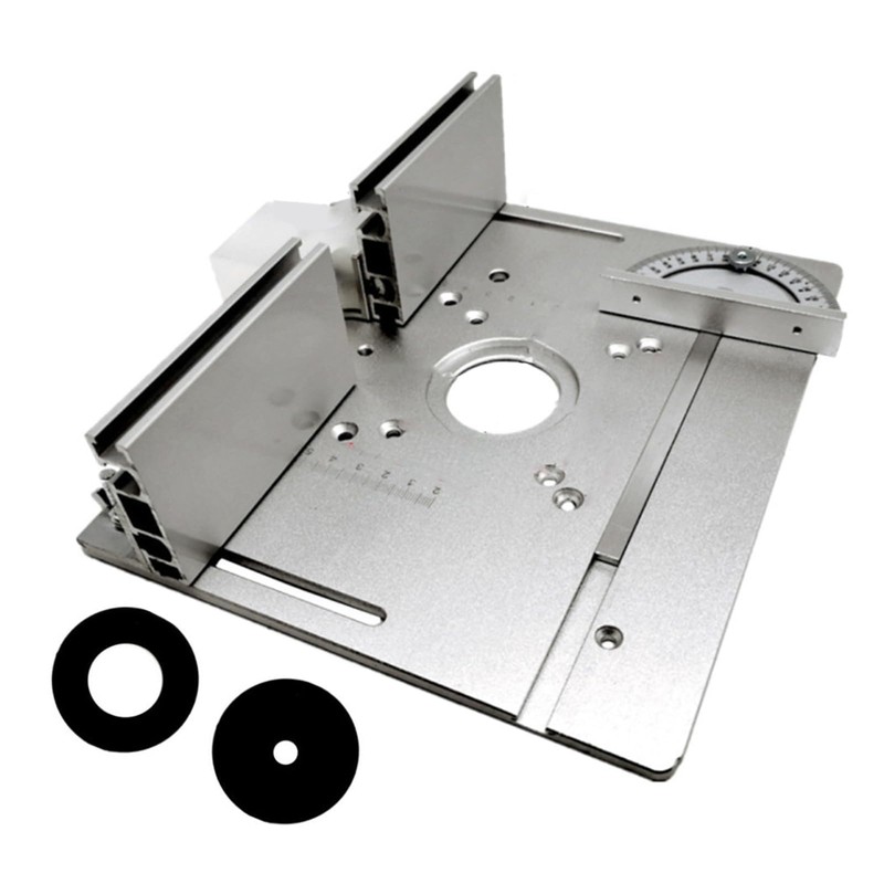 Router Table Insert Plate, 2 in 1 Woodworking Bench Flip