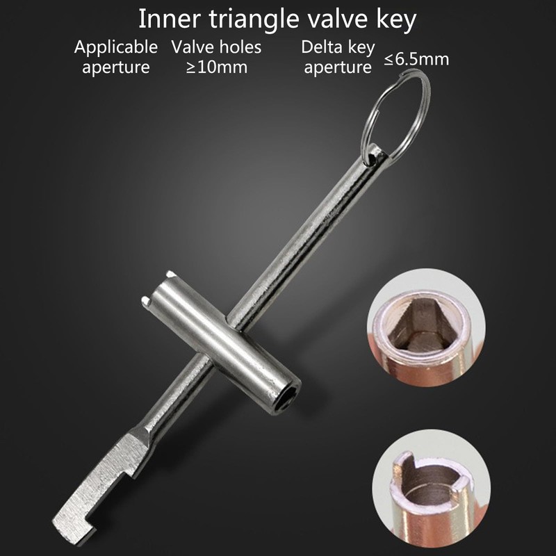 LUOFENG Tap Key,Water Tap Control Key & Wrench Set Water