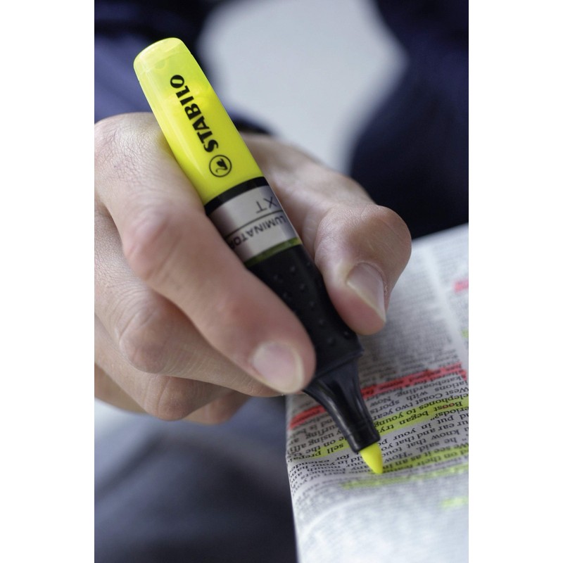 STABILO 71/6 - LUMINATOR Chisel Tip Highlighter Assorted PK6