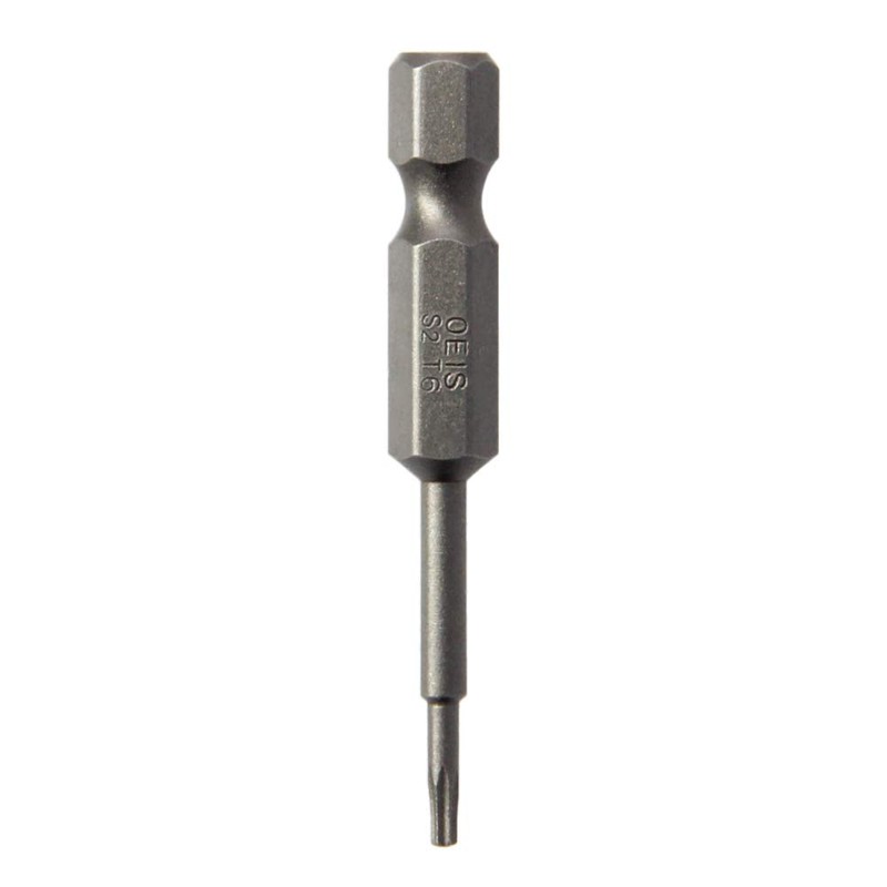 Utoolmart T6 Magnetic Torx Screwdriver Bits, 1/4" Hex Shank 2"