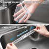200 Pack Kitchen Sink Strainer Mesh Bag, Anti-Clogging Disposable Sink
