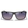 MERRY'S Rectangular Polarized Sports Sunglasses for Men Women Cycling Driving