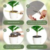 Newtay 4 Pcs 16'' Plant Pot Grid Soil Protector Covers
