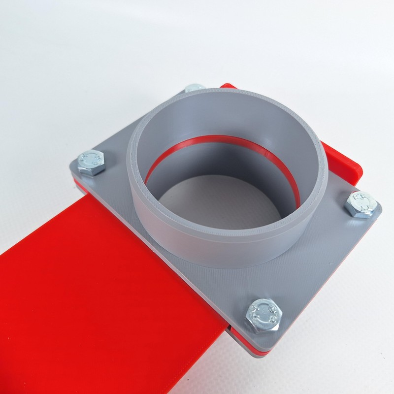 GENERISCH BlastGate DN90 Gate Valve Extraction System 90 mm Diameter