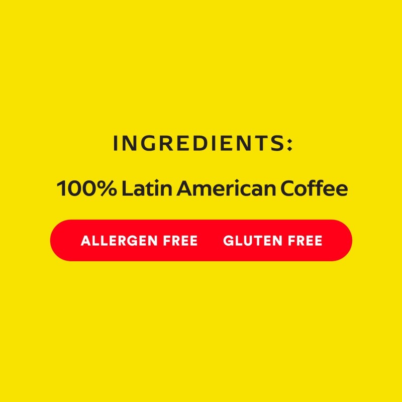 Sello Rojo Intenso Darkest Roast Ground Coffee, 10 oz