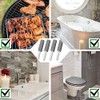 8pcs Cepillos de Limpieza para Inodoros, Piedra Pomez para WC,