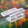 JianLing 8pcs Aquarium Glass Cover Clip Clear Acrylic Support Holder