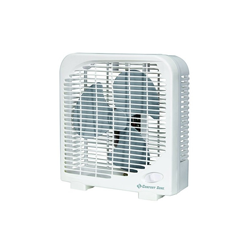 Comfort Zone 9 Inch Portable Box Fan