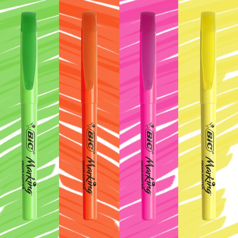 Tipp-Ex Mini Pocket Mouse Correctors, BIC Cristal Original Ball Pens,