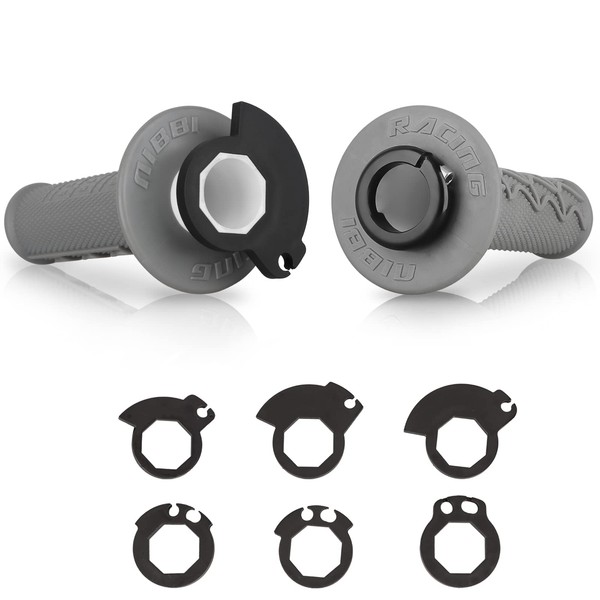 NIBBI 7/8“ Throttle Grips 22mm Handle Lock on Grip for