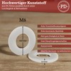PD® Plastic Washers M8 (DIN 125 Form A/ISO 7089) |