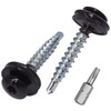 SKIR'CO (25 pcs) Metal Roofing Screws, 4.8 x 35 mm