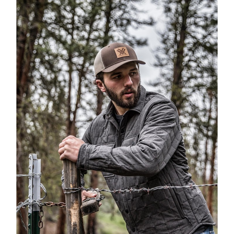 Vortex Barneveld 608 Snapback Caps (Brown)