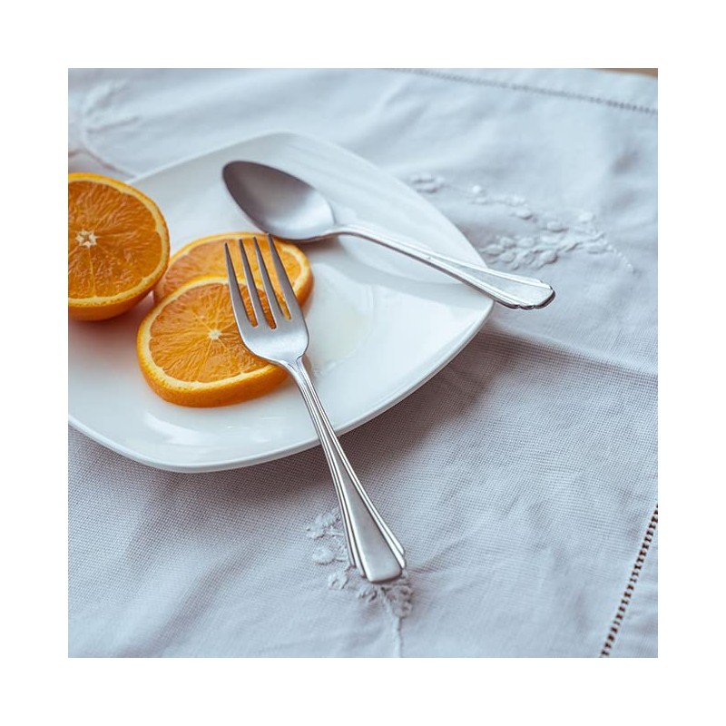 VINTAGEINOX Vintage J-Wing Dessert Fork, Made in Japan, Cafe and