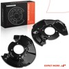 A-Premium Front Driver & Passenger Side Brake Dust Shield Compatible