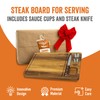 Yukon Glory™ Steak Board for Serving Steak, Meat, and Poultry