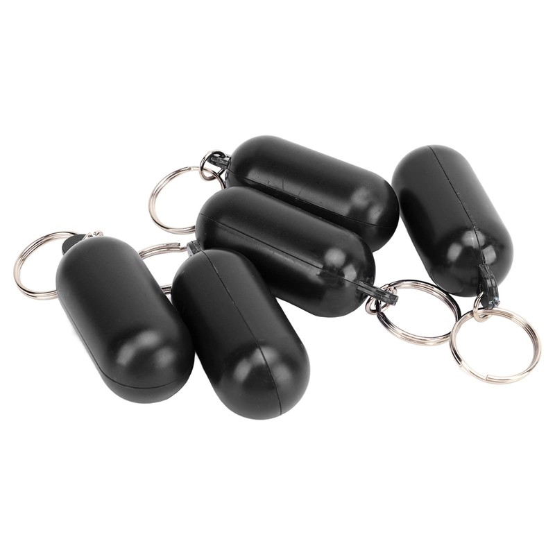 Bewinner Floating Boat Key, Floating Keychain Pill Shape Plastic Float