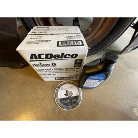 GM (1) 19370138 - OIL, ENG DIESEL DEXOS D 0W-20 ACDELCO 1Q Genuine - General Motors
